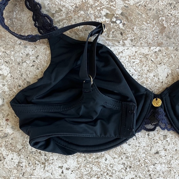 NWT Natori Black Pure Lux Bra (32C) Style 744080 - Picture 6 of 9